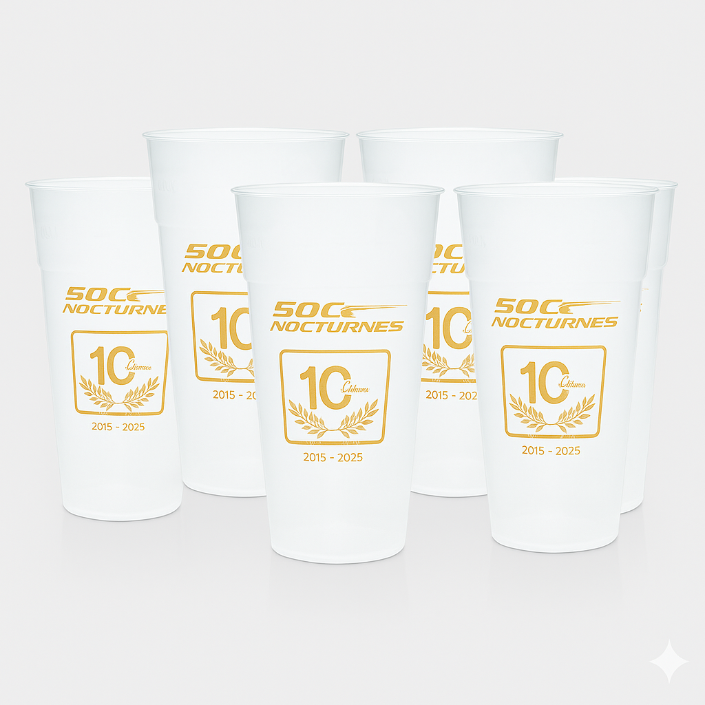 Pack de Gobelets Collector 10 ANS