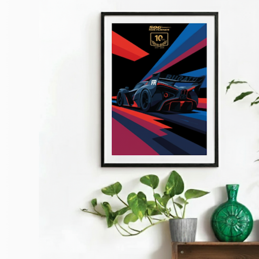 Poster Collector - Bugatti Bolide (Édition dédicacée)