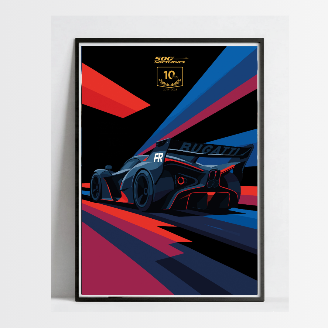 Poster Collector - Bugatti Bolide (Édition dédicacée)