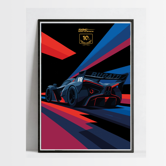 Poster Collector - Bugatti Bolide (Édition dédicacée)