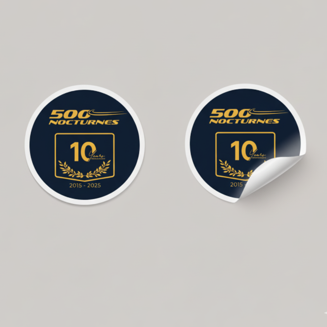 Stickers Collector - 10 ans des 500 Nocturnes