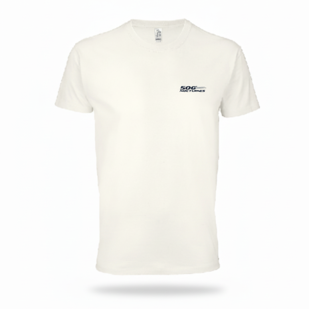 T-shirt mixte blanc - Collector 500 Nocturnes