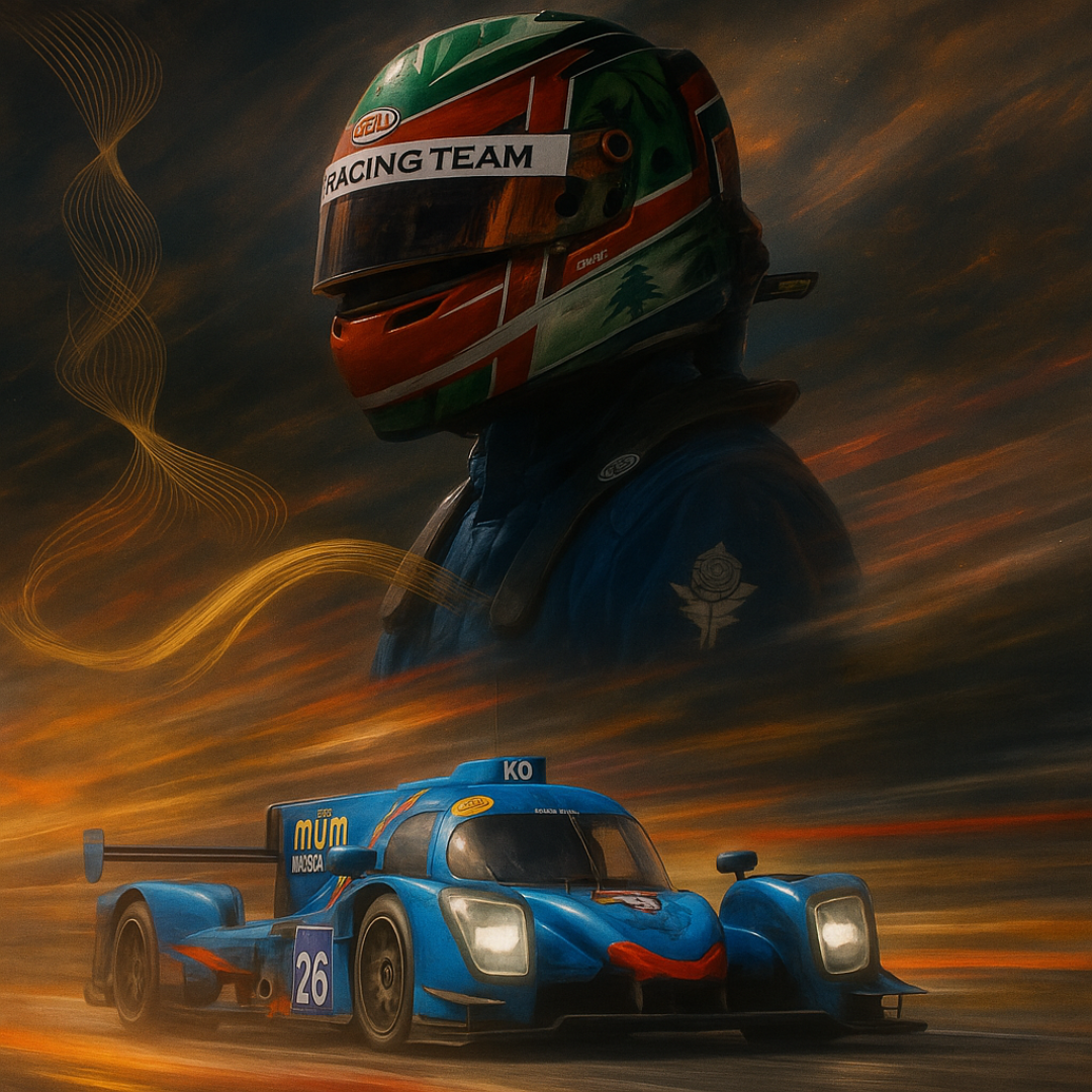 Baptême LMP3 - Yvan Muller